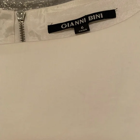 Dresses, GIANNI BINI, size 6, color white - Picture 3 of 7